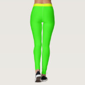 Neon Green Leggings (Achterkant)