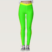 Neon Green Leggings (Voorkant)
