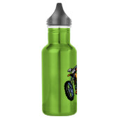 Neon Green Motocross Waterfles (Links)