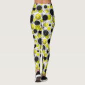 Neon Green Pickleballen - Leggings (Achterkant)