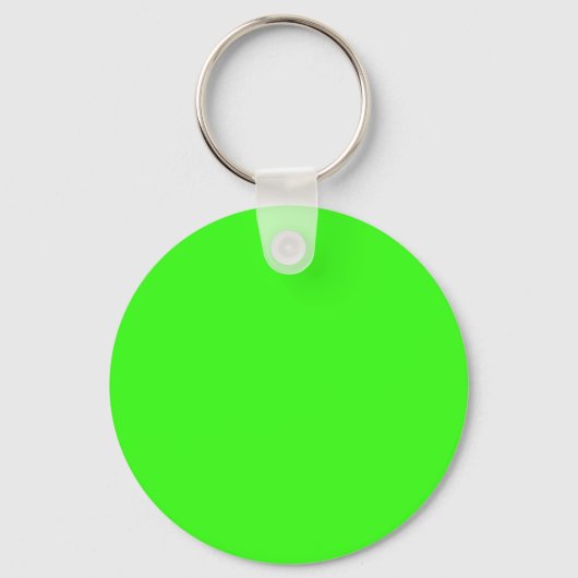 Neon Green & Pink Custom Keychain (Voorkant)