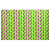 Neon Green & Pink Lightning Bolt Pattern (80/90) Stof (Yard (91,4 cm))