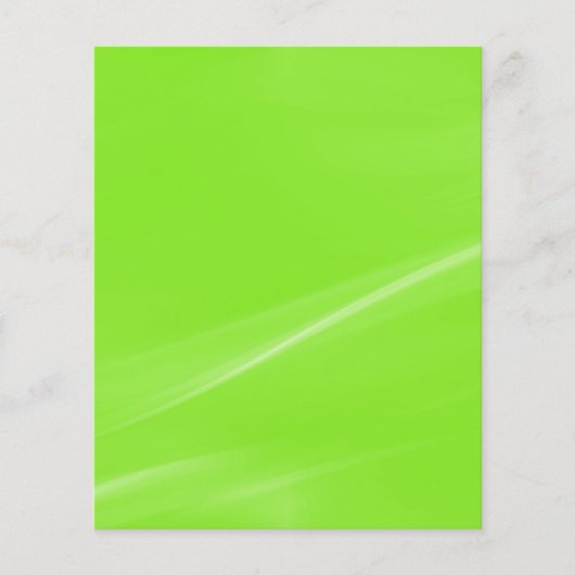 NEON GREEN SEAMLESS ABSTRACT WAVE ACHTERGRONDEN WA FLYER (Voorkant)