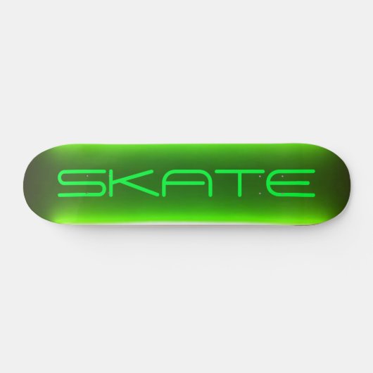 Neon Green Skateboard (Horizontaal)