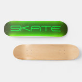 Neon Green Skateboard (Horizontaal)