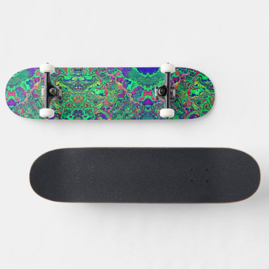 Neon Green Skateboard (Horizontaal)