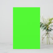 Neon Green Solid Color (Staand voorkant)