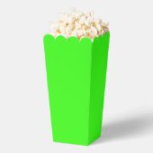 Neon Green Solid Color Bedankdoosjes (Popped)