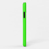 Neon Green Solid Color Case-Mate iPhone Case (Achterkant/rechts)
