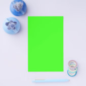Neon Green Solid Color Flyer (Enkel)