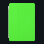 Neon Green Solid Color iPad Mini Cover<br><div class="desc">Neon Green Solid Color. Een levendige,  opvallende kleur die energie,  opwinding en groei oproept. Ideaal voor mensen die een statement willen maken. Deze levendige en veelzijdige kleur heeft een moderne en edgy sfeer. Zijn heldere,  energieke tint zal zeker een blijvende indruk maken.</div>