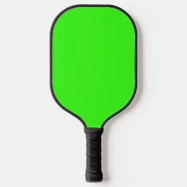 Neon Green Solid Color Pickleball Paddle