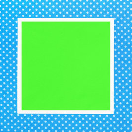 Neon Green Solid Color Servet