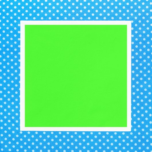 Neon Green Solid Color Servet