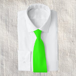 Neon Green Solid Color Stropdas<br><div class="desc">Neon Green Solid Color. Een levendige, opvallende kleur die energie, opwinding en groei oproept. Ideaal voor mensen die een statement willen maken. Deze levendige en veelzijdige kleur heeft een moderne en edgy sfeer. Zijn heldere, energieke tint zal zeker een blijvende indruk maken.</div>