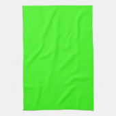 Neon Green Solid Color Theedoek (Verticaal)