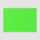 Neon Green Solid Color Tissuepapier (Voorkant)