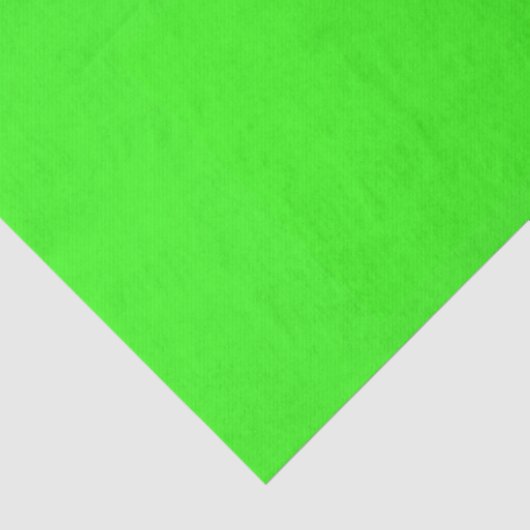 Neon Green Solid Color Tissuepapier (Detail)