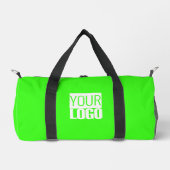 Neon Green - Voeg je logo toe Plunjezak (Voorkant)