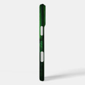 Neon Green Wood Moderne Abstracte iPhone / iPad ho Case-Mate iPhone Case (Achterkant / Rechts)