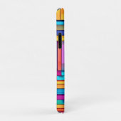 Neon Grid - Kleurrijk Abstract Mozaïek Case-Mate iPhone Case (Achterkant/rechts)