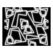 Neon Grid Runner Perfect Poster (Voorkant)