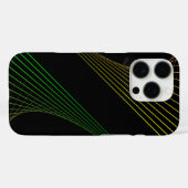 Neon Gridlock Case-Mate iPhone Case (Achterkant (horizontaal))