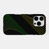 Neon Gridlock iPhone Hoesje (Achterkant horizontaal)