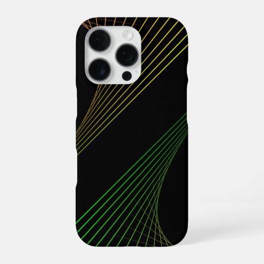 Neon Gridlock iPhone Hoesje (Achterkant)