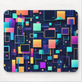 Neon Gridlock Muismat (Voorkant)
