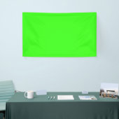 Neon Groen Aangepaste Event Banner (Beurs)