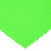 Neon Groen Effen Kleur Tafelkleed (Gekanteld)
