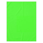 Neon Groen Effen Kleur Tafelkleed (Voorkant)