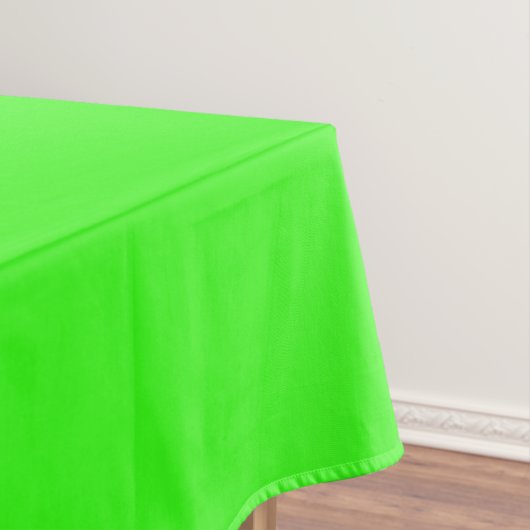 Neon Groen Effen Kleur Tafelkleed (Voorbeeld)