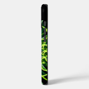 Neon Groen Hypnotische Vortex Abstract Geometrisch iPhone 16 Hoesje