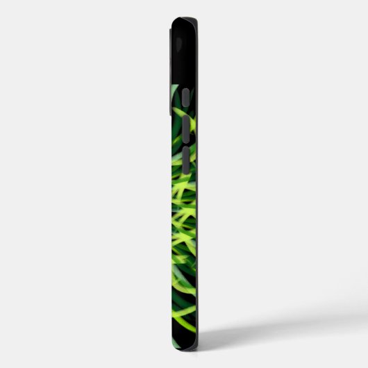 Neon Groen Hypnotische Vortex Abstract Geometrisch Case-Mate iPhone Case (Achterkant / Links)
