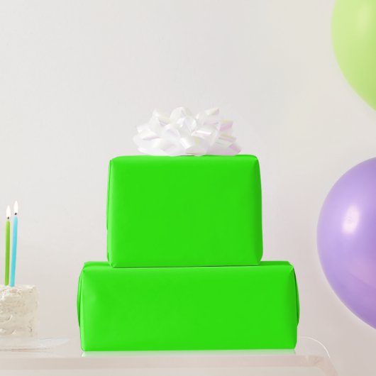 Neon Groen Inpakpapier (Feestgeschenken)