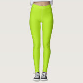 Neon groen leggings (Voorkant)
