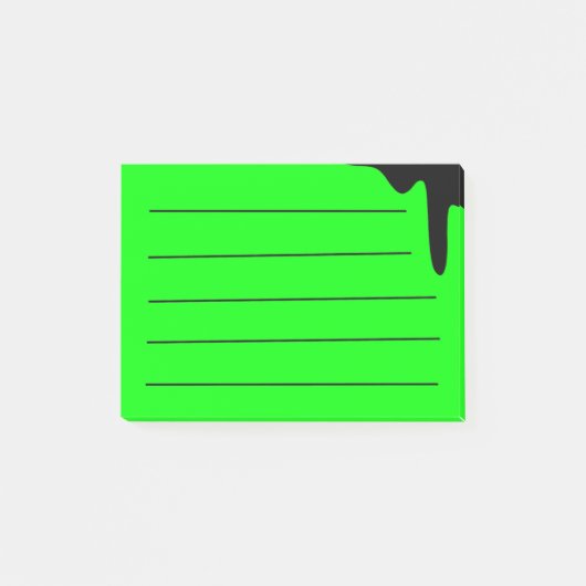 Neon groen post-it® notes (Voorkant)