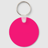 Neon Groen & Roze Aangepaste Sleutelhanger (Achterkant)