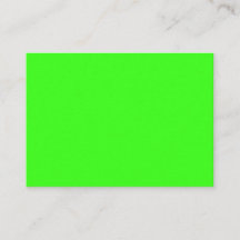 Neon Groene Aangepaste Bijlagekaart