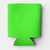 Neon Groene Aangepaste Blikkoeler Blikjeskoeler (Voorkant)
