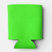 Neon Groene Aangepaste Blikkoeler Blikjeskoeler (Achterkant)