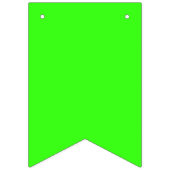 Neon Groene Aangepaste Vlaggenlijn Banner (Eerste vlag)