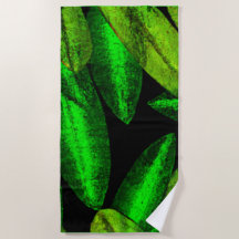 Neon Groene Bladeren Kunst. Koop Nu