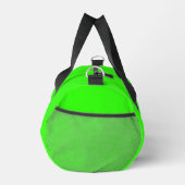 Neon groene duffeltas – Aangepaste sporttas Plunjezak (Rechts)