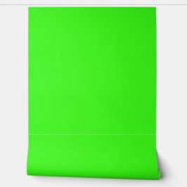 Neon groene effen kleur behang