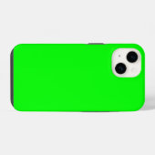 Neon groene hex code 00FF00 Samsung Case iPhone Hoesje (Achterkant horizontaal)