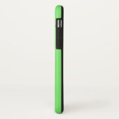 Neon Groene Paarse Splotches Case-Mate iPhone Case (Achterkant/links)