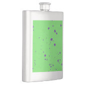 Neon groene paarse vlekken flacon (Rechts)